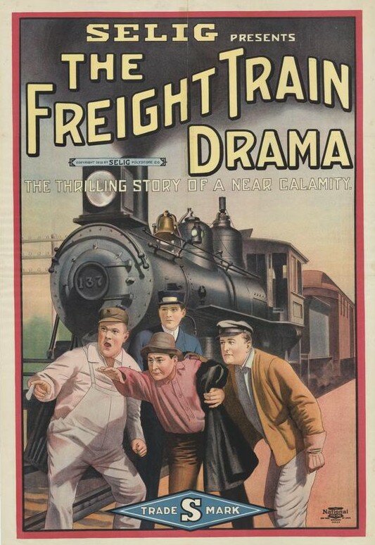 A Freight Train Drama (1912)